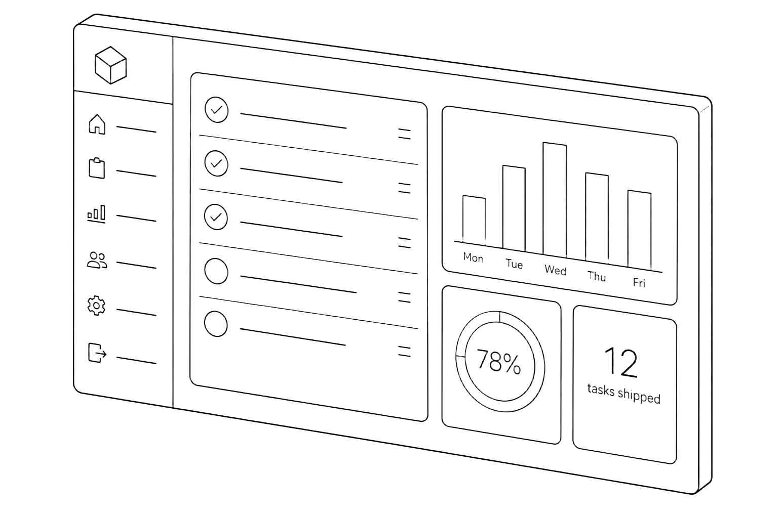 Kivio dashboard